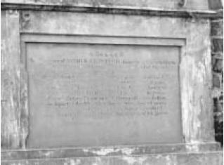 Arthur Crawford grave 1833