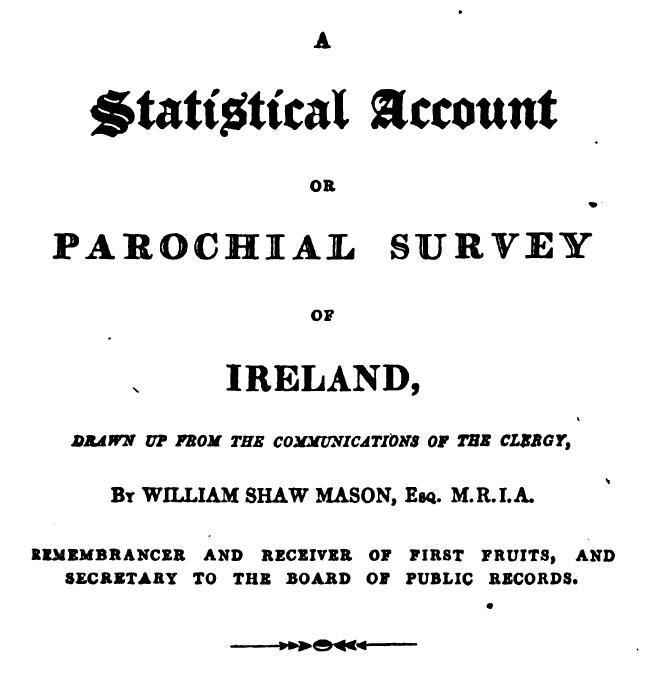 W.S. Mason - A Statistical Account, 1819